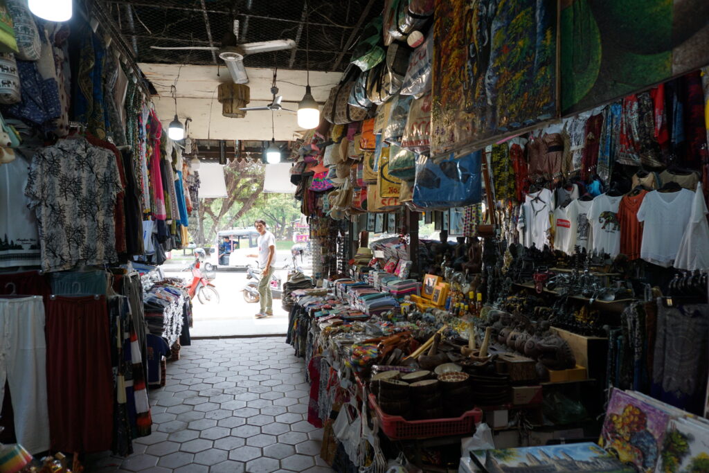 Old market Siem Reap alley